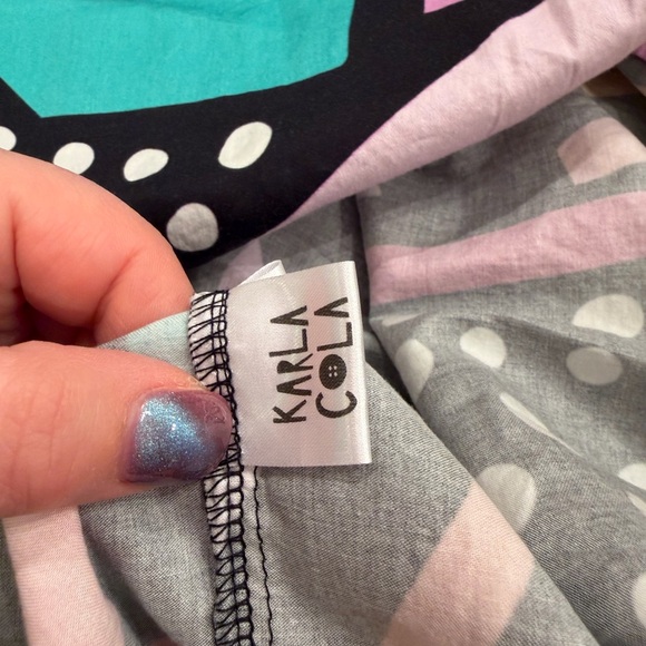 Karla Cola Australia Colorful Geometric Pattern Dress - Picture 4 of 4